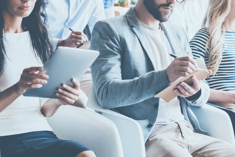 Project managers working together