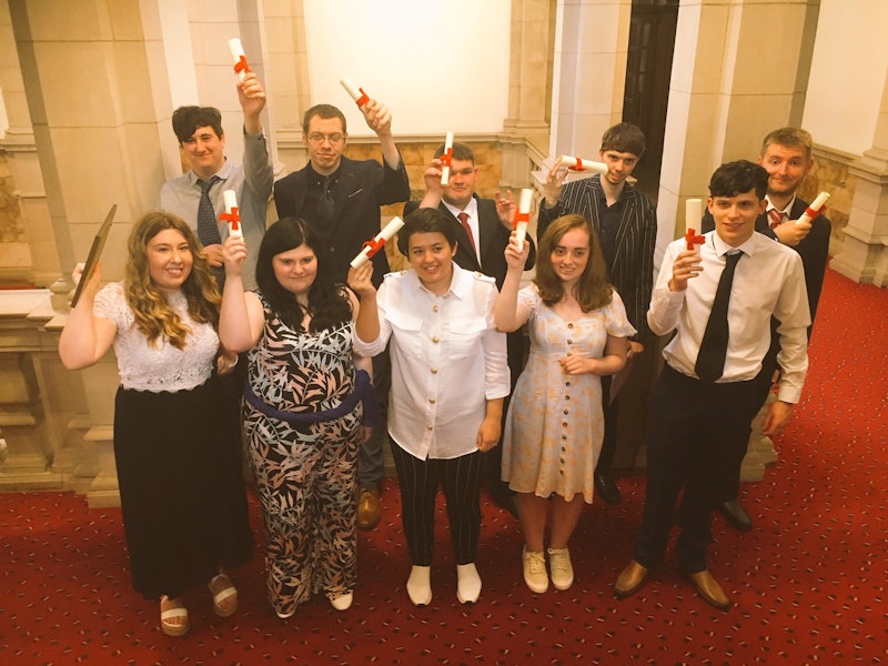 Graduation for Project SEARCH interns