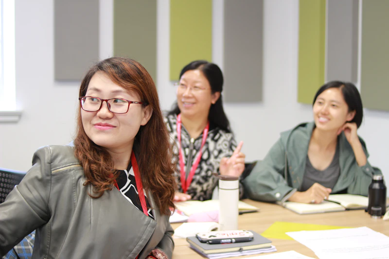 Delegates in a University session