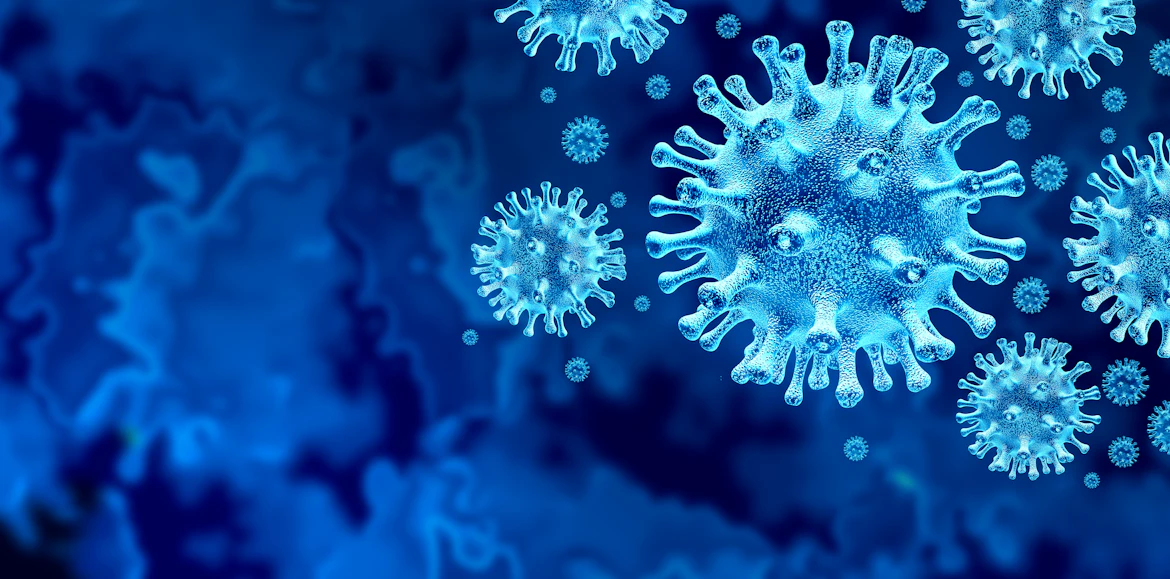 Stock image of coronavirus