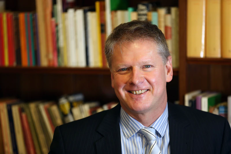 Vice-Chancellor and President Colin Riordan