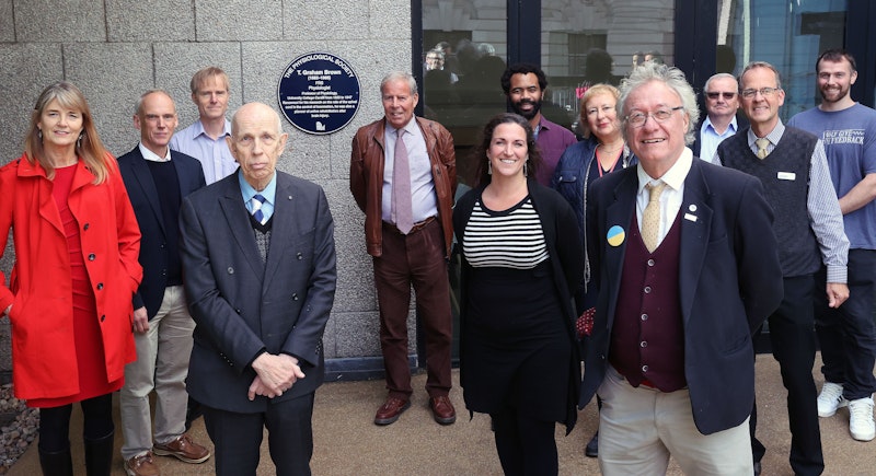 Blue plaque unveiled to celebrate physiologist Professor Thomas Graham Brown