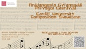 Poster for the Composition Showcase 30/4/24 19:00