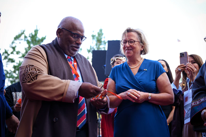 Pat Younge and Sally Axworthy