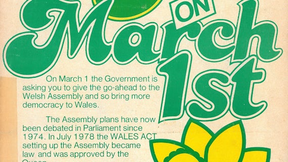 Daffodil election poster