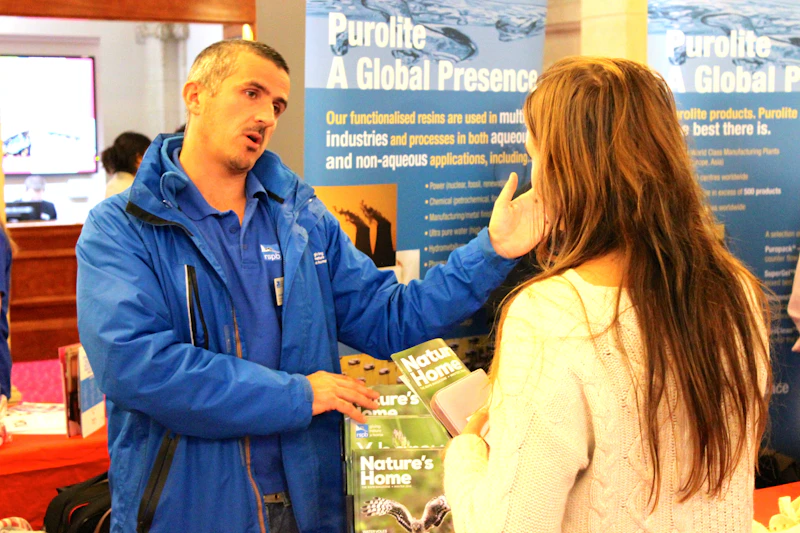 Purolite at Cardiff University Careers Science Fair