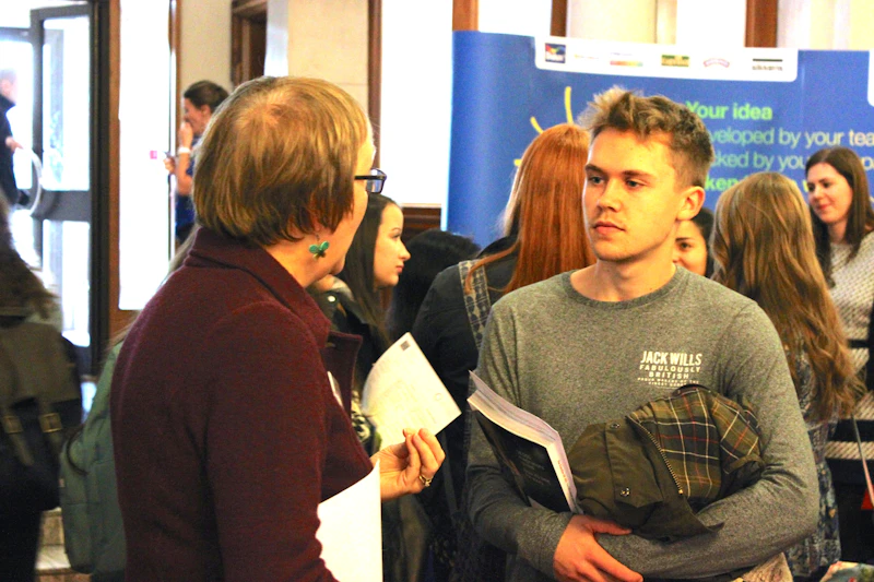 Students at Careers Science Fair