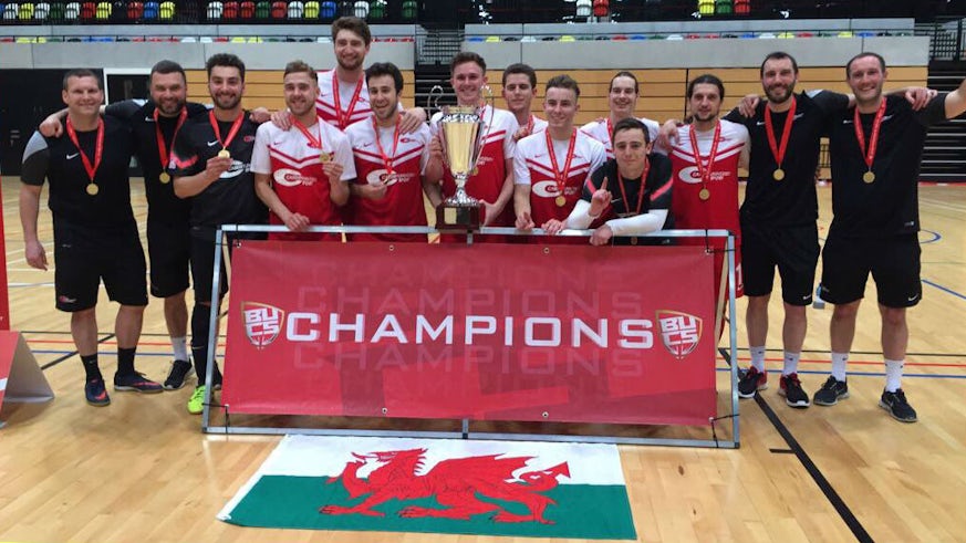 BUCS Champions - Cardiff University Men's Futsal Team 