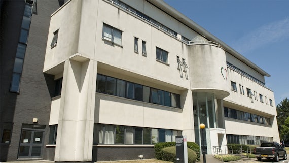 Image of the outside of Sir Geraint Evans Building
