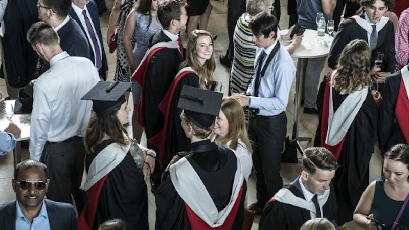 Students celebrating
