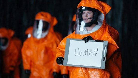 Screenshot from the film Arrival