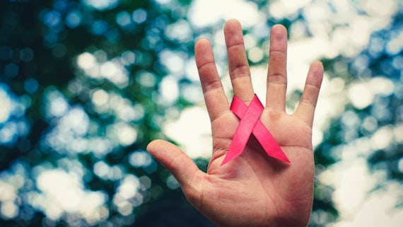  Aids ribbon on hand