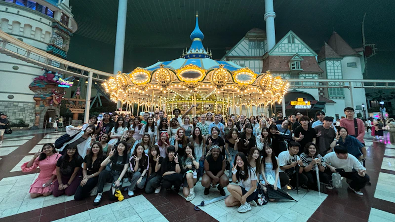 Cardiff Business School students participate in the annual Chung-Ang University Summer School, Culture Art Technology programme 2024, South Korea