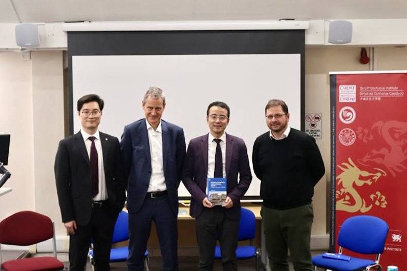 Confucius Institute leaders across the UK gather at Cardiff for book launch and roundtable 