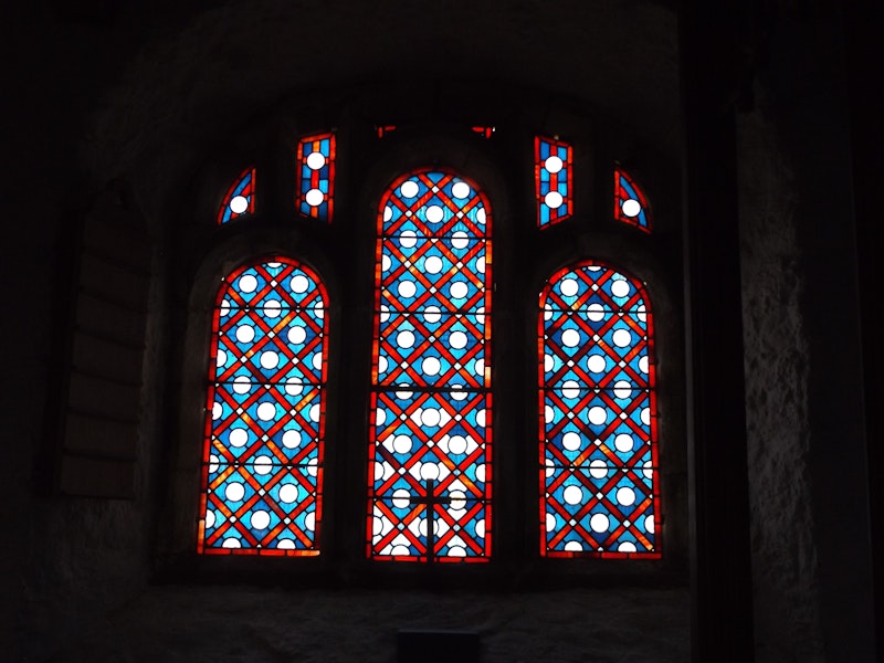 stained glass window