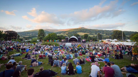 The Mountain Stage at Green Man Festival 