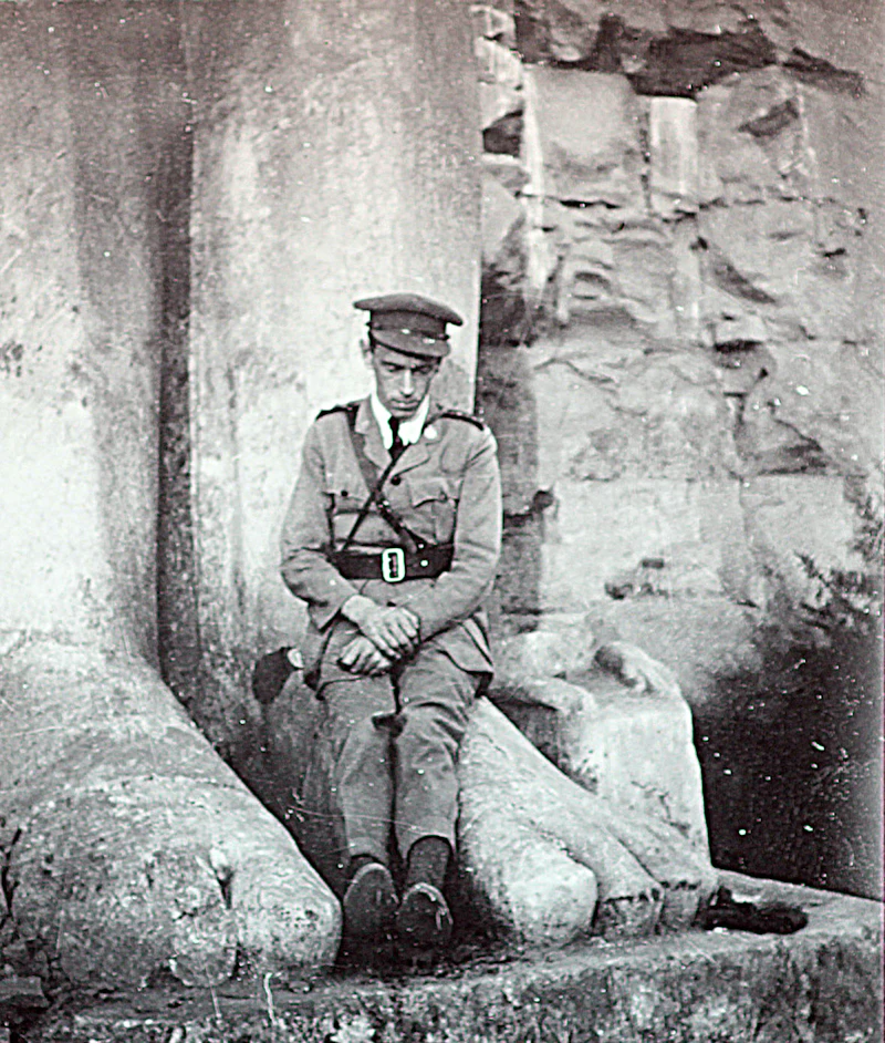 Soldier at Karnak