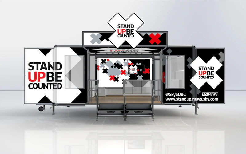 SUBC roadshow van