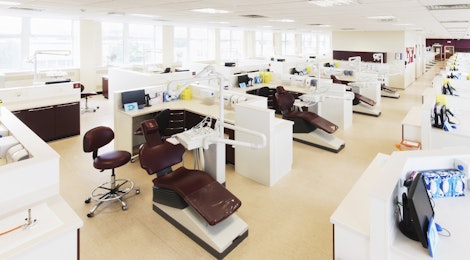 Newly refurbished dentistry clinic