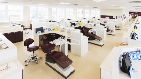 Newly refurbished dentistry clinic