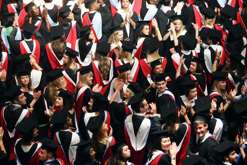 A Birds eye view of graduation