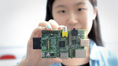 Computer Science student with Raspberry Pi