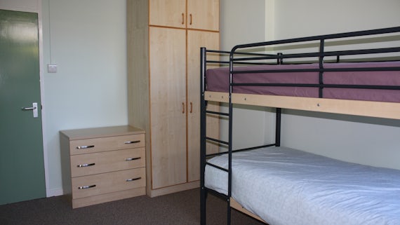 Bedroom 2 in University Hall 2 Bed Flat