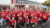 TeamCardiff runners before the 2018 race