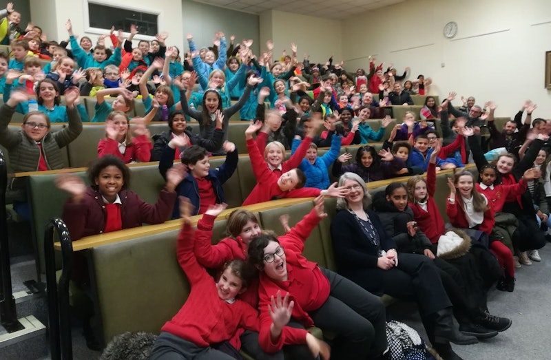 School of Pharmacy welcomes Cathays school children