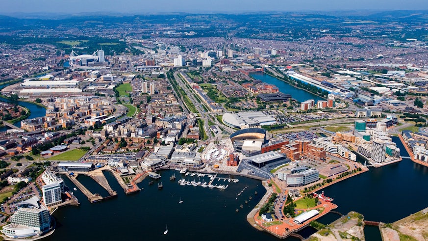 Cardiff City Aerial