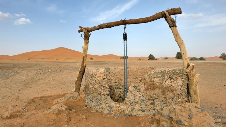 Groundwater well in Africa