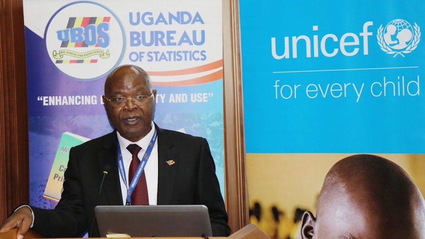 Dr Chris Mukiza, Executive Director of the Uganda Bureau of Statistics, introduces the report