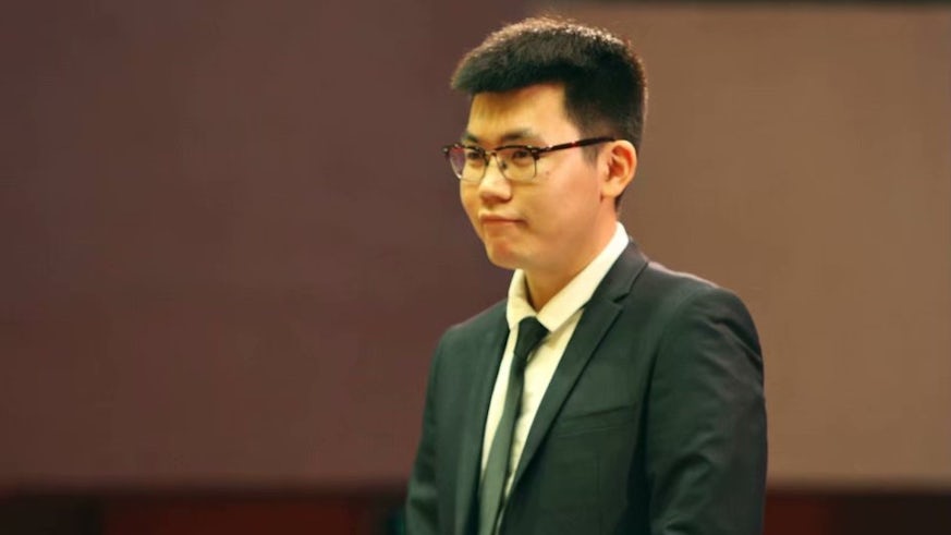 PhD student Jerry Zhuo