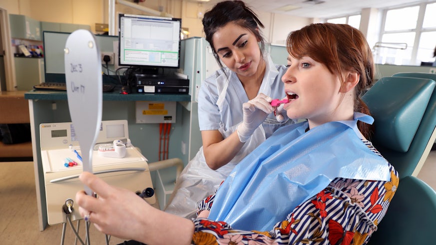 A full NHS bursary, including tuition fees and a non-repayable bursary for living costs, is available for BSc Dental Therapy and Hygiene students and DipHE Dental Hygiene students.