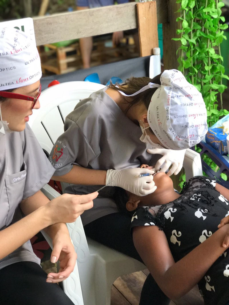 Clinical trial on dental treatments in Brazilian primary schools, 2018.