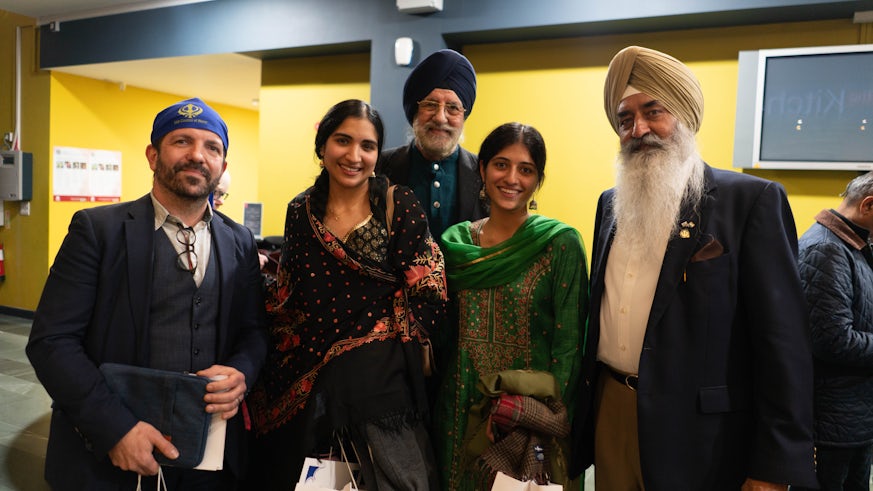 participants at Sikhism event