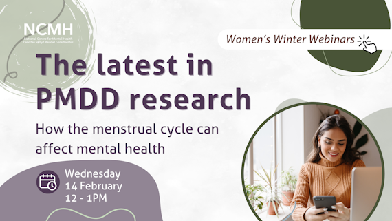 Join us online on Wednesday 14 February from 12-1pm to discuss the latest in PMDD research