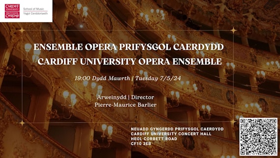 Poster for Opera Ensemble 7/5/24 19:00