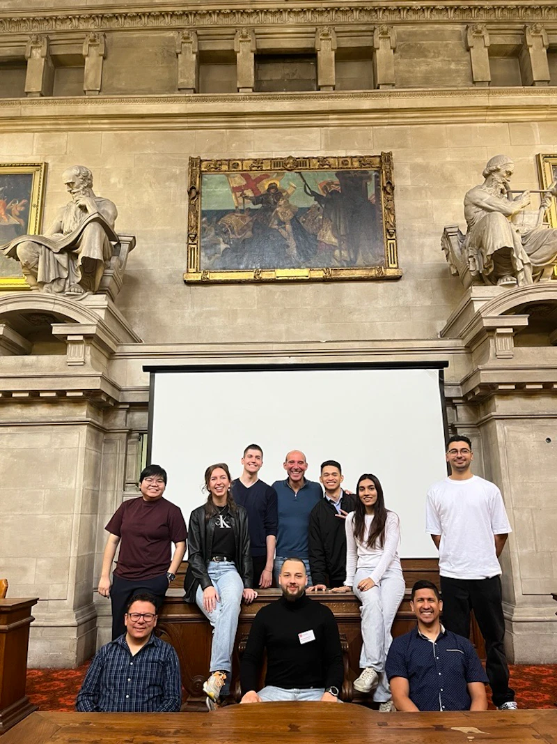 Accelerate participants in the Glamorgan Building.