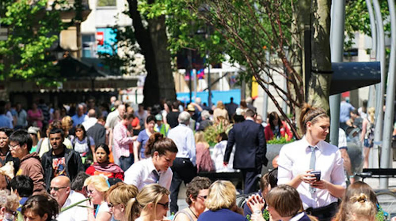 Cardiff city centre