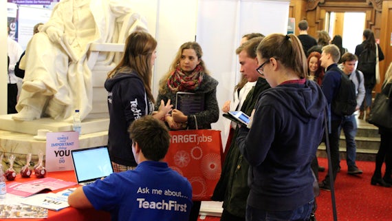Teach First Cardiff University Careers Science Fair