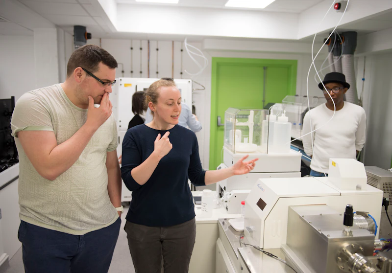 Researchers in the CELTIC lab
