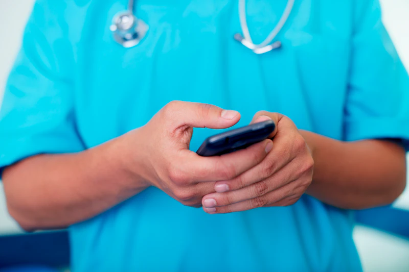 Doctor on mobile