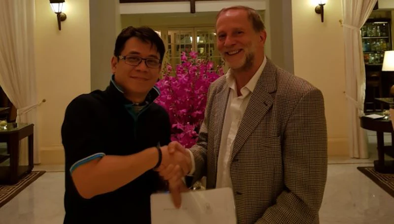 Professor Anthony Beresford and Dr Ruth Banomyong
