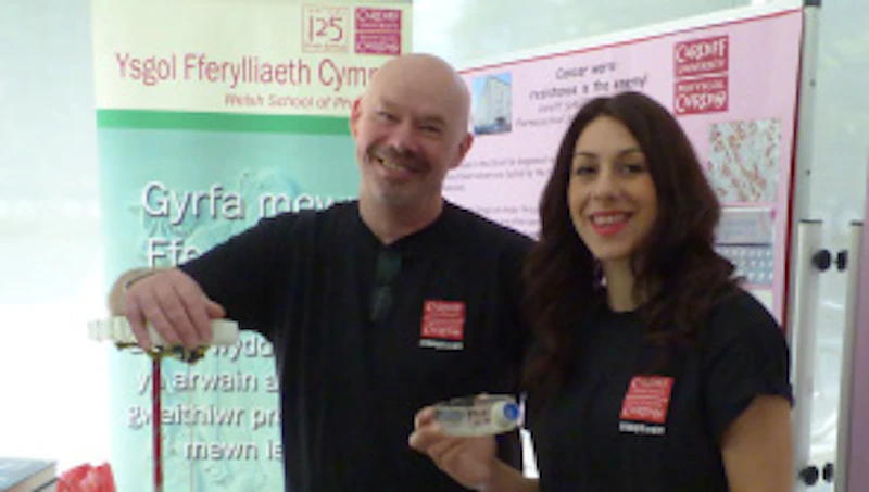 Pharmacy staff at STEM day