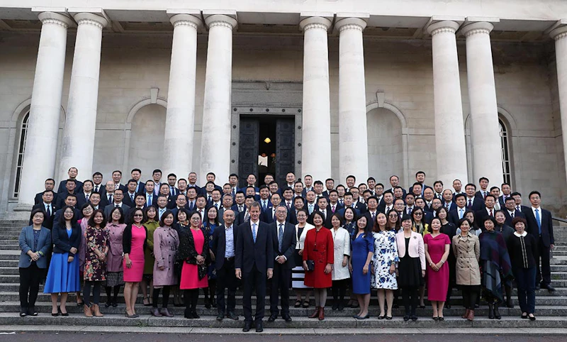 China Scholarship Council Class of 2018 at farewell dinner