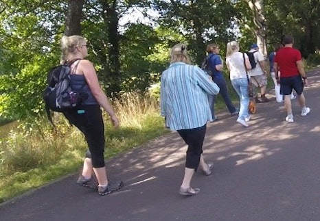 Huntington’s disease: walkers in Wales