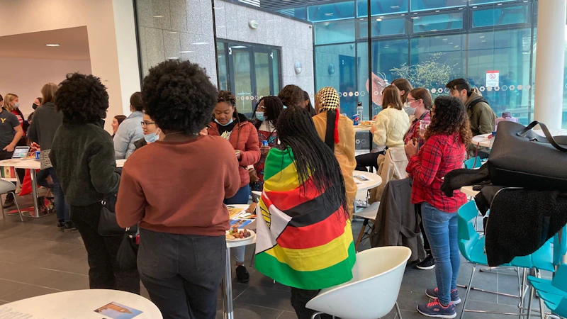 students at the Biosciences Cultural Event