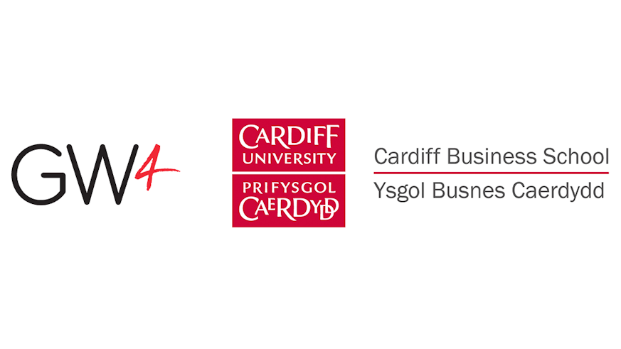 GW4 and Cardiff Business School logos