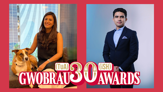 30ish Award winners, Rashi and Harsh
